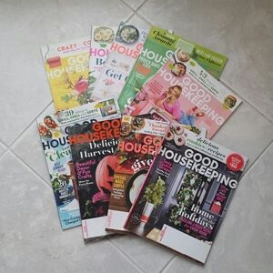 9 Good Housekeeping Magazines